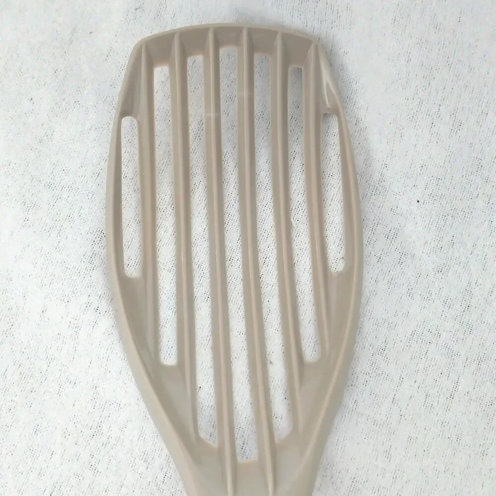 Vintage Wear Ever Tan Slotted Spoon Spatula Turner Strainer Kitchen Retro Granny